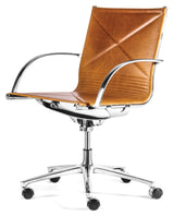 Joint 1211 Office Chair, Leather/Chrome