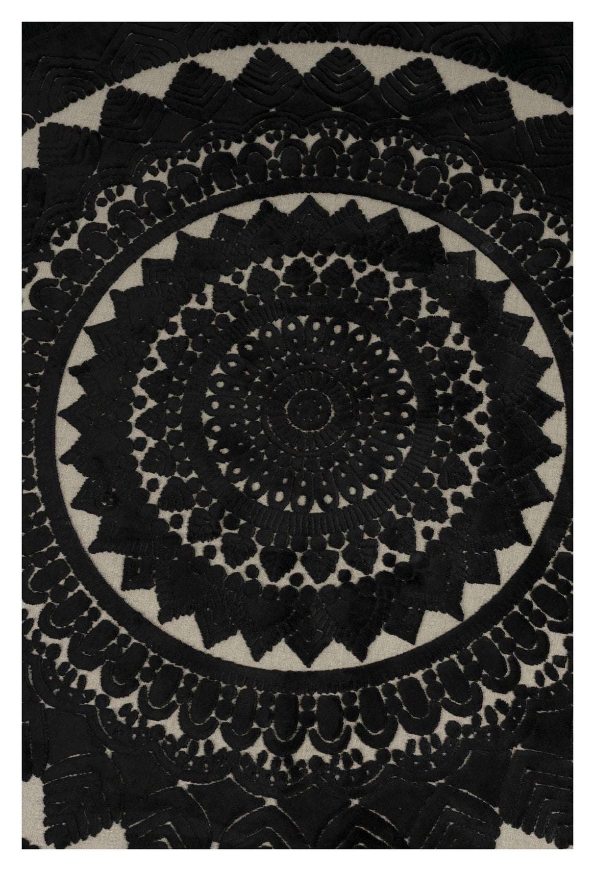 Nelson Rug, Ø175, Black