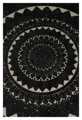 Nelson Rug, Ø175, Black