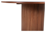 Bianca Dining Table Ø110 - Walnut