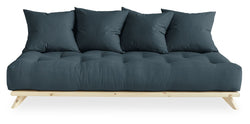 Senza Daybed, Petroleum Blue/Nature