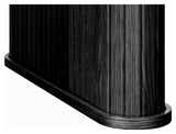 Nola, dining table 100x190cm - black