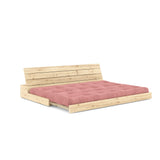 Base Sofa bed, Sorbet Pink/nature