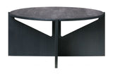 Coffee table, Black, Ø78