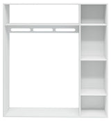 Roomie Open Wardrobe, White