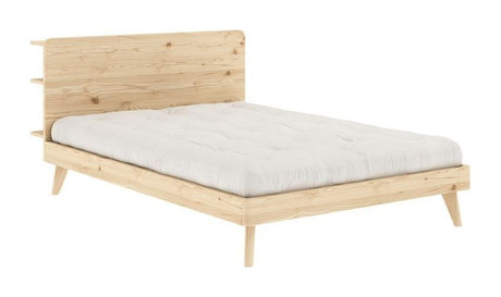 Retreat Bed frame, Lacquered pine, 140x200