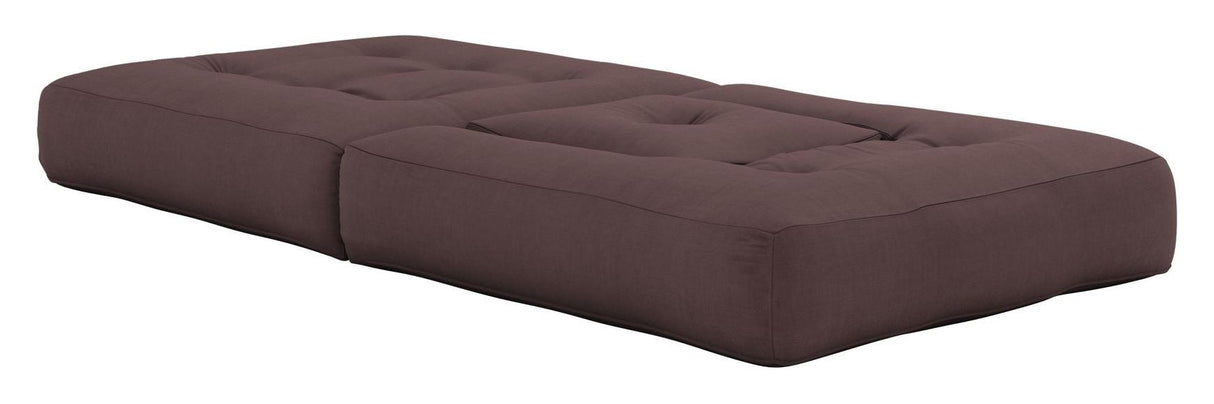 Cube Futon, Brown