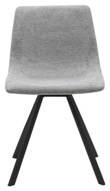 Yukon, dining chair - gray