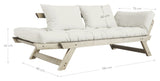 Bebop Sofa Bed Gray/Nature