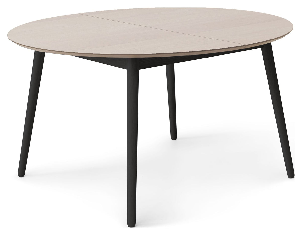 Meza Round Dining Table Ø135, White Pigmented Ash