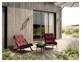 Boogie Lounge Chair, Siesta Red/Bordeaux