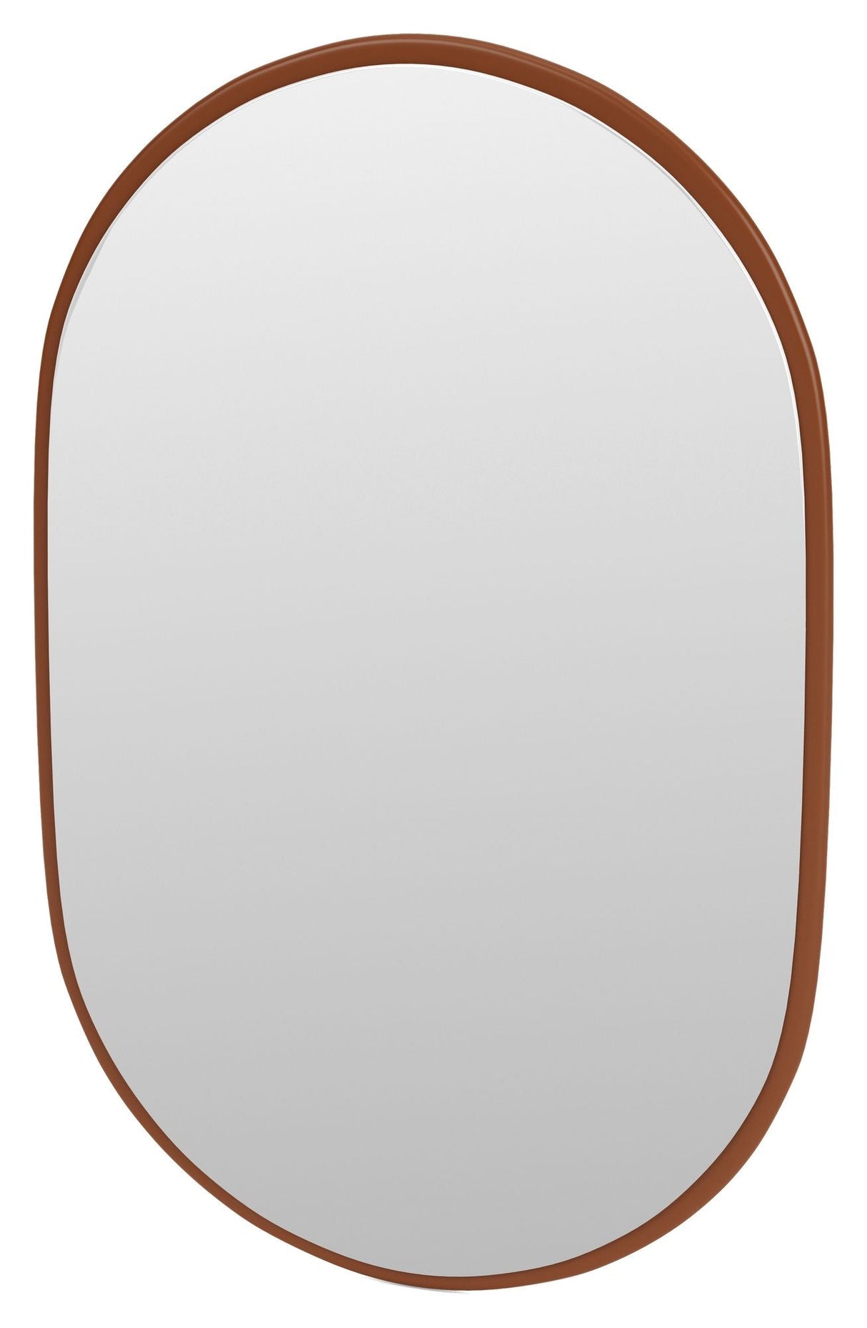 LOOK Oval mirror, 146-Hazelnut