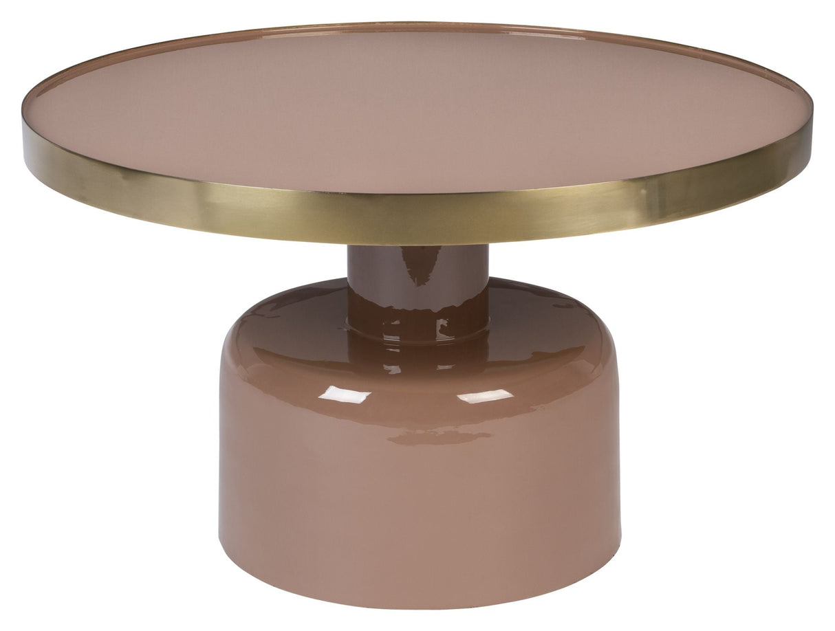 Zuiver Glam Coffee Table, Ø60, Pink