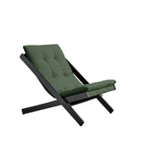 Boogie Lounge Chair, Olive Green/Black