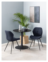 Petri, dining chair - dark blue