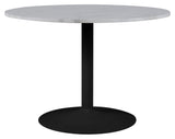 Cadiz Dining table with marble, Guangxi White