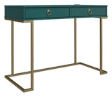 Camila Desk, Emerald green