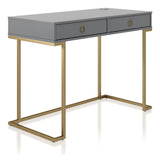 Camila Desk, Graphite Gray