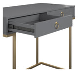 Camila Desk, Graphite Gray