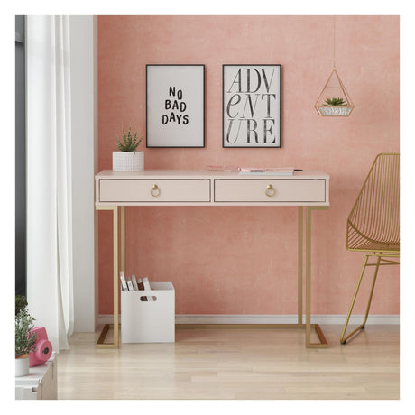 Camila Desk, Pink