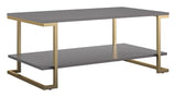 Camila Coffee Table, Graphite Gray