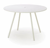 Cane-line Area Garden Table, White, Ø110