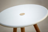 Cane-line Area Stool, White teak