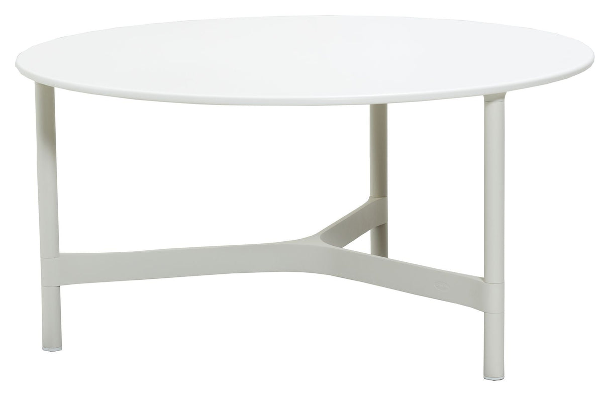 Cane-line Tabletop White, Cane-line HI-Core, Ø90