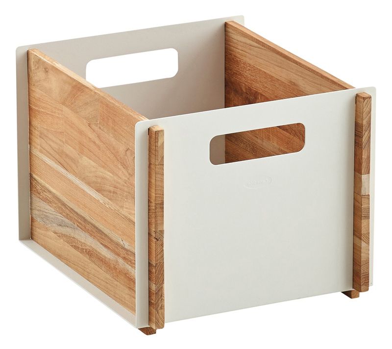 Cane-line Box Storage Box, Teak white