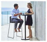 Cane-line Breeze bar stool stackable, Black