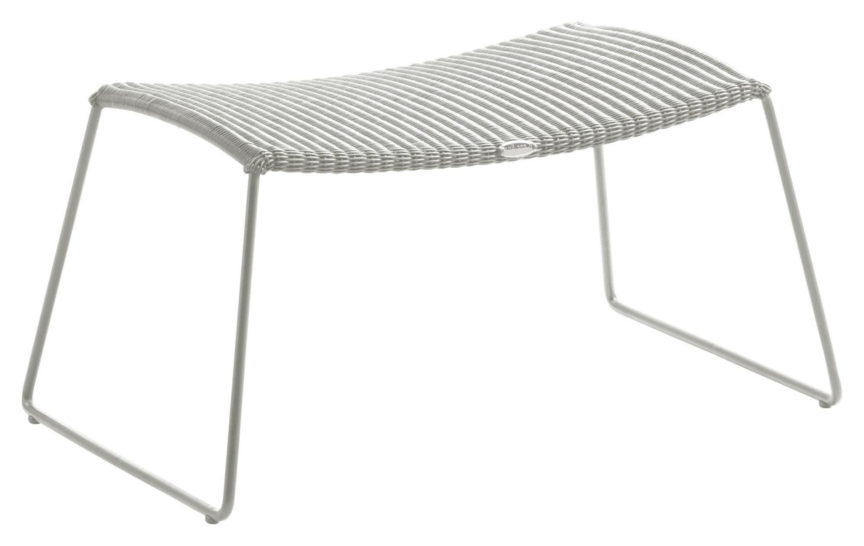 Cane-line Breeze footstool, Gray-white