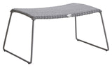 Cane-line Breeze footstool, Light gray