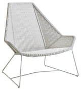 Cane-line Breeze highback chair, Gray white