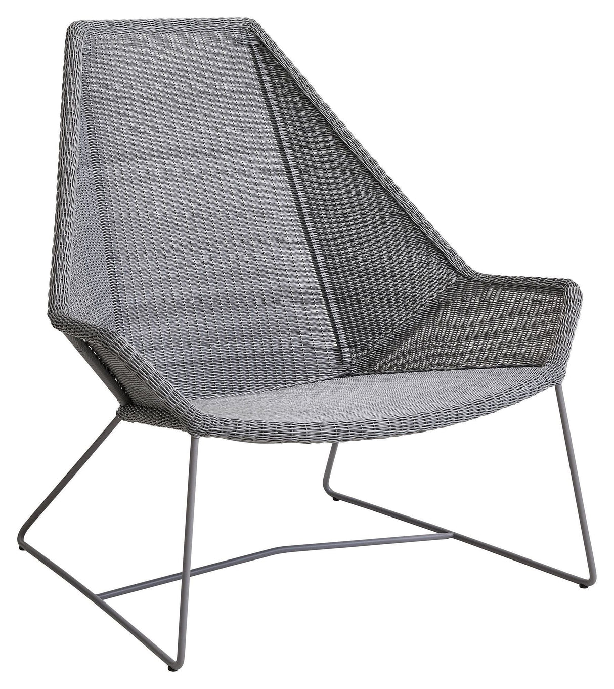 Cane-line Breeze highback chair, Light gray