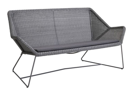 Cane-line Breeze cushion for 2-seater lounge sofa, Gray