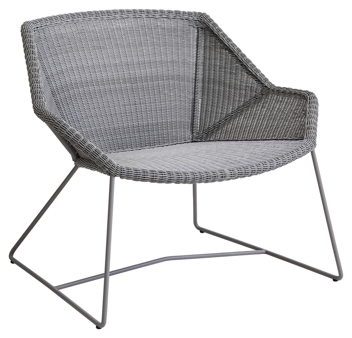 Cane-line Breeze Lounge Chair, Light Gray