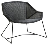 Cane-line Breeze Lounge Chair, Black