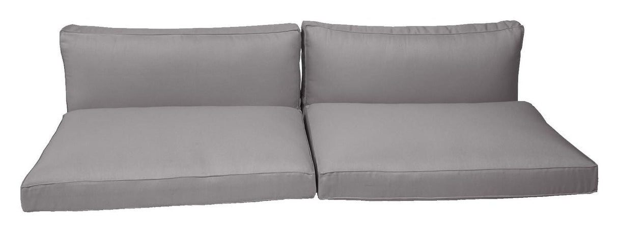 Cane-line Chester 3-pers. Lounge sofa cushion set, Taupe, Cane-line Natté