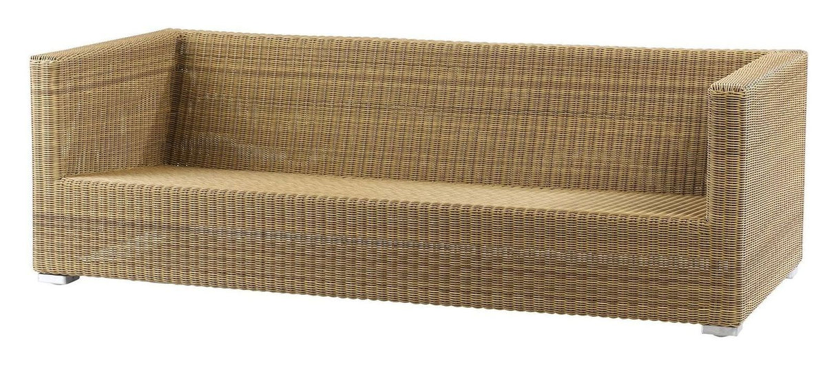 Cane-line Chester 3-pers. Lounge bed, Natural