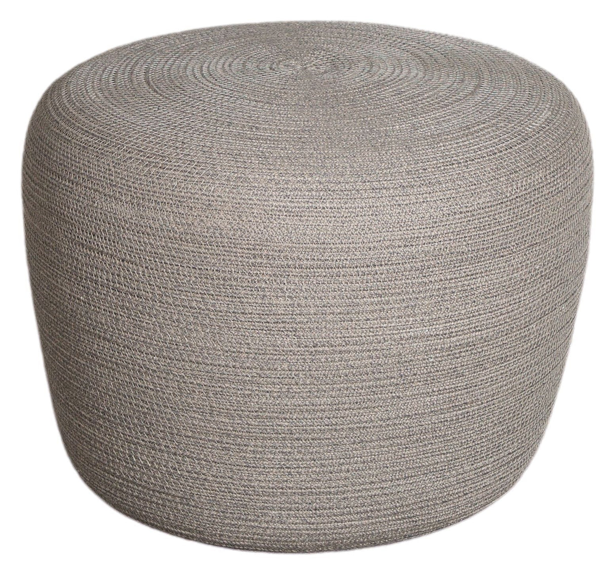 Cane-line Circle Puf Taupe, Cane-line Soft Rope, Ø52