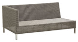 Cane-line Connect 2-seater sofa right module, Taupe