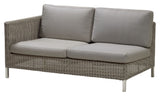 Cane-line Connect 2-seater sofa right module, Taupe