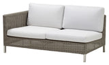 Cane-line Connect 2-seater sofa right module, Taupe