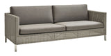 Cane-line Connect 3-seater sofa cushion set, Taupe