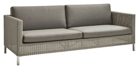 Cane-line Connect 3-seater sofa, Taupe