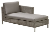 Cane-line Connect Chaise Lounge Module Right, Taupe