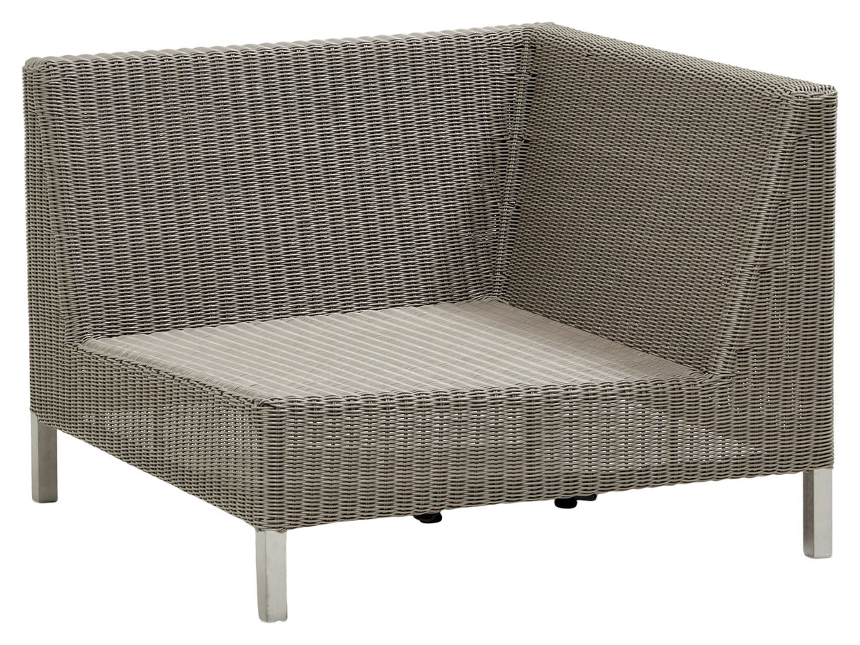 Cane-line Connect sofa corner module, Taupe