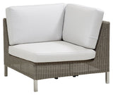 Cane-line Connect sofa corner module, Taupe