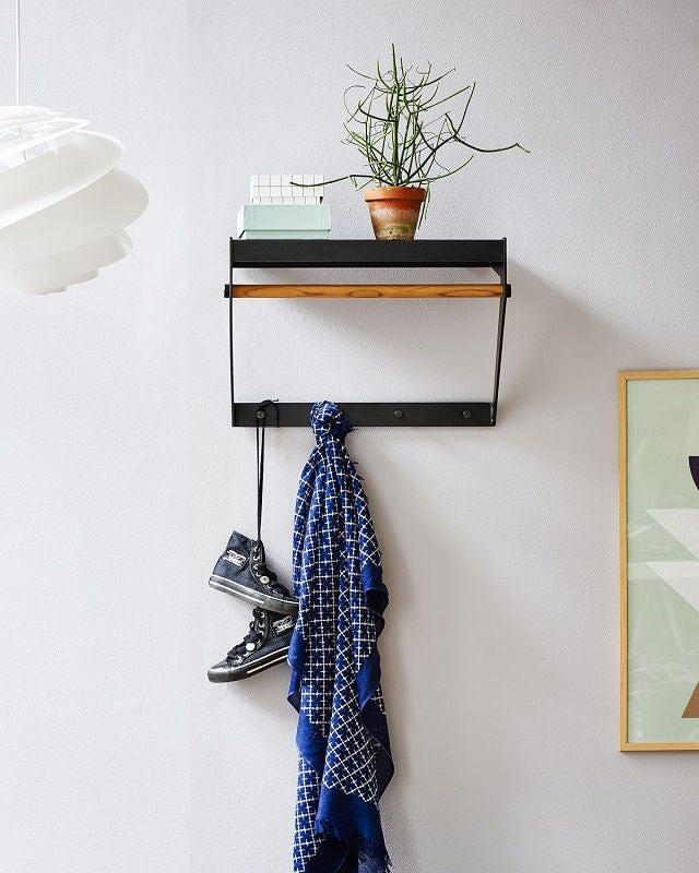 Cane-line Copenhagen City Hat Shelf, Lava Gray