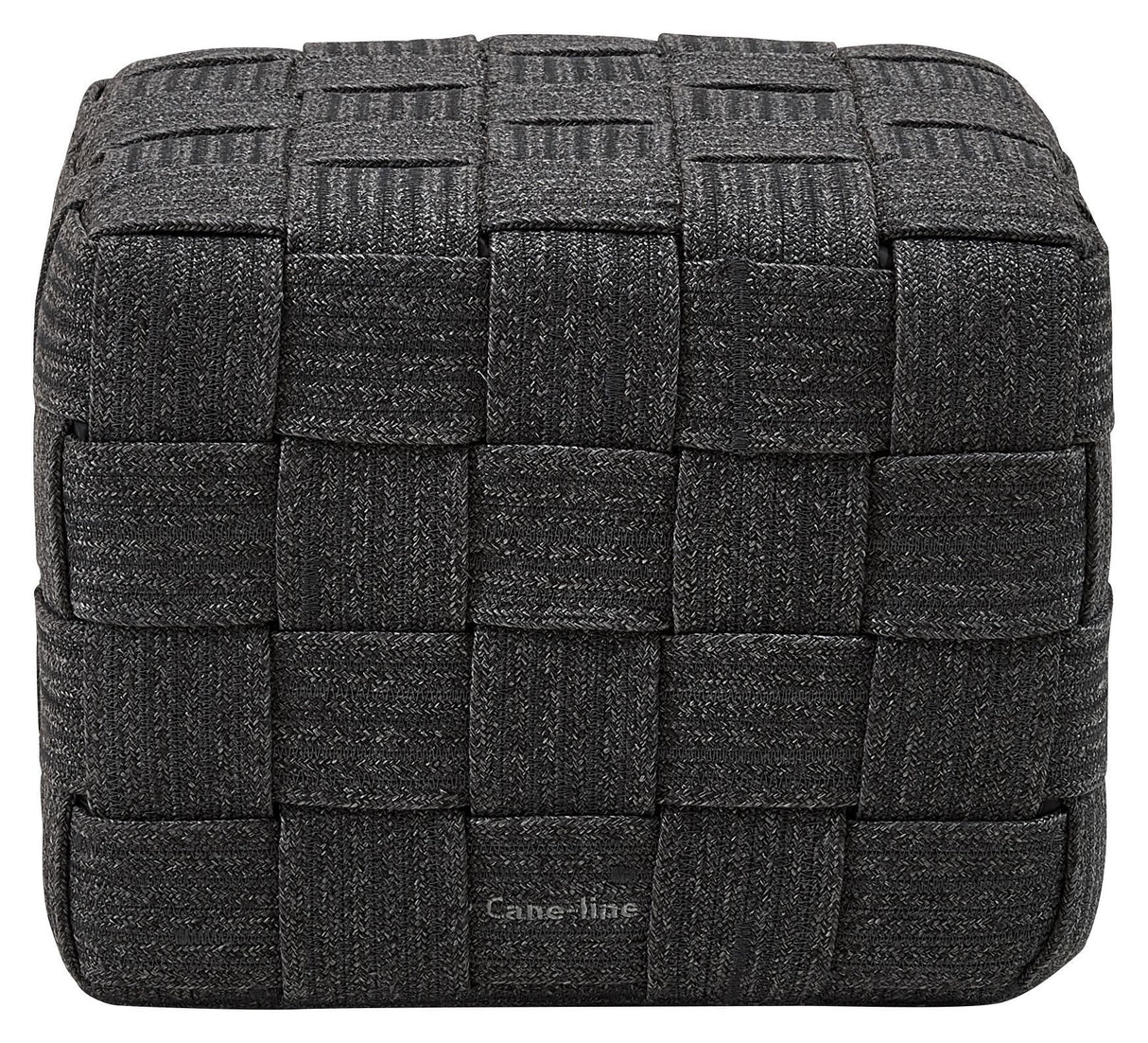 Cane-line Cube footstool, Dark Gray